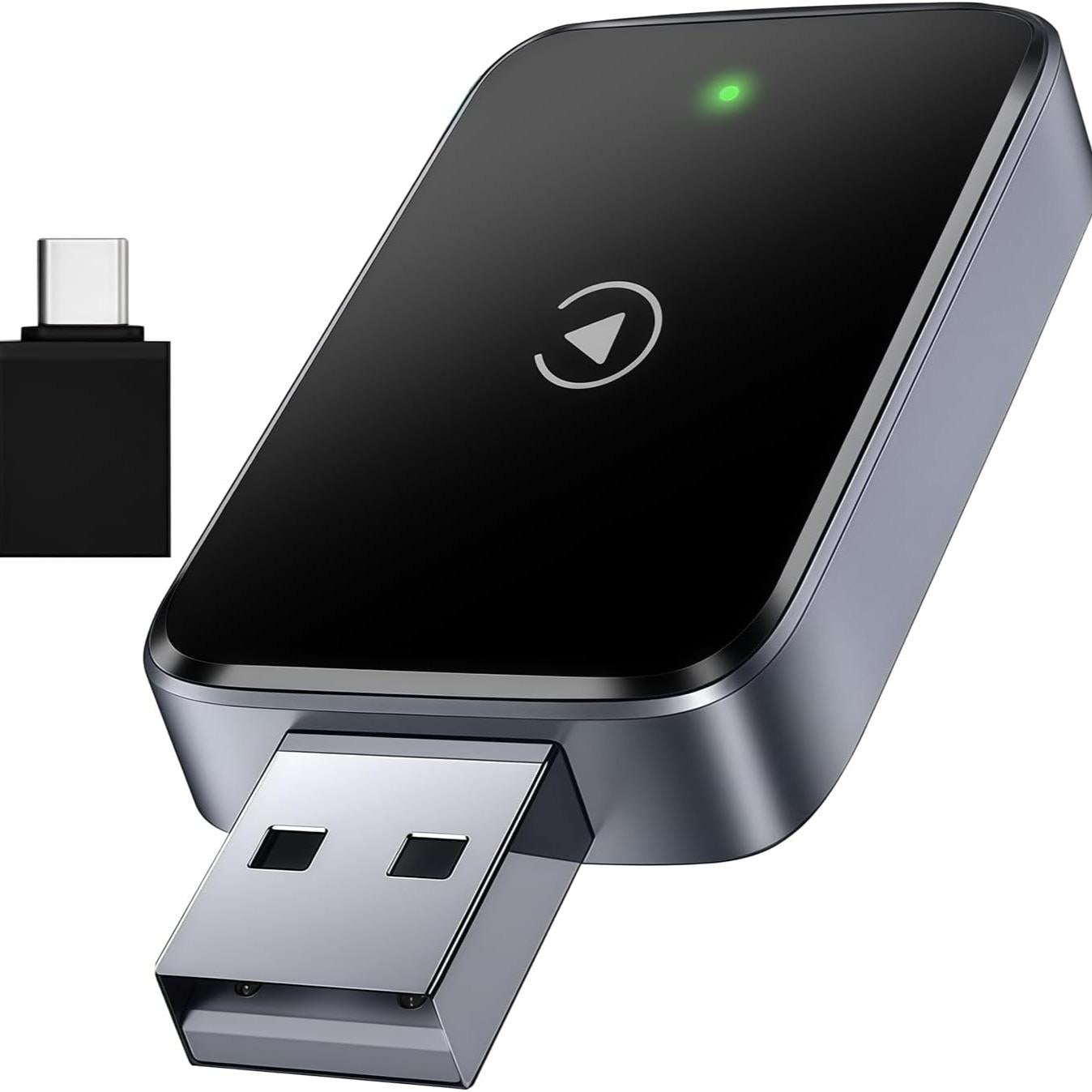 Adaptador CarPlay Mini sem fio com Bluetooth 5.0 para veículos compatíveis da Vapto